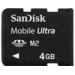 SanDisk Mobile Ultra Memory Stick Micro 4Gb